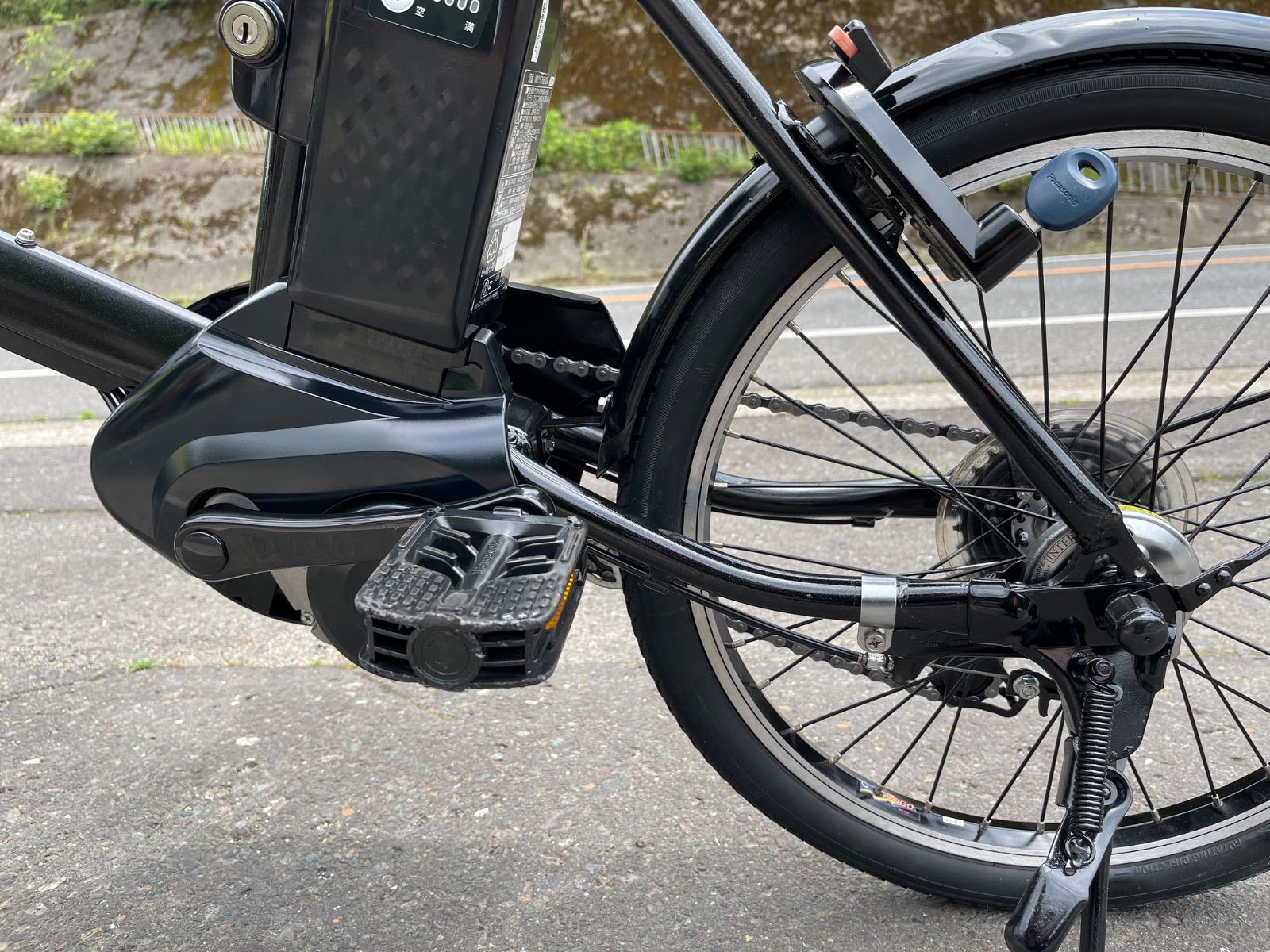 0387【動作確認済】送料無料 Panasonic 電動アシスト自転車 VELO-STAR