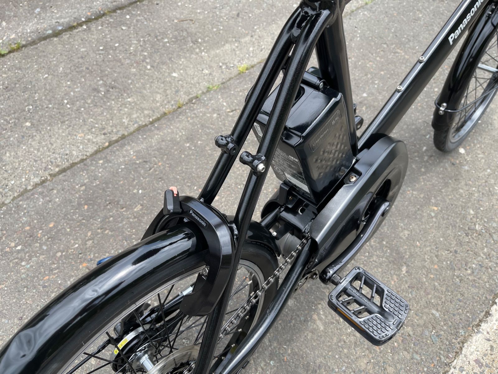 0387【動作確認済】送料無料 Panasonic 電動アシスト自転車 VELO-STAR