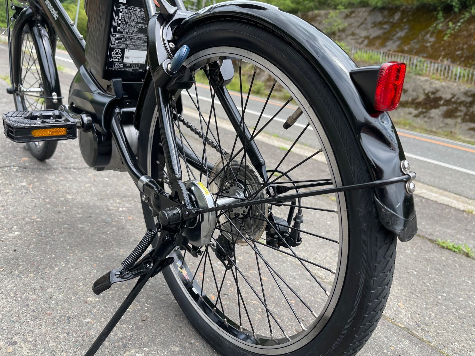 0387【動作確認済】送料無料 Panasonic 電動アシスト自転車 VELO-STAR