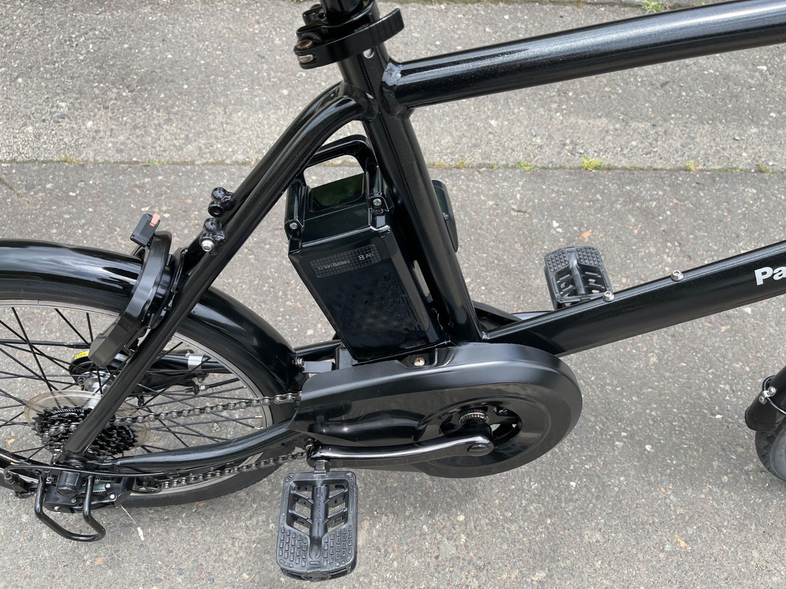 0387【動作確認済】送料無料 Panasonic 電動アシスト自転車 VELO-STAR