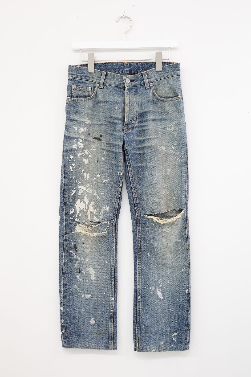 HELMUT LANG Damage Print Denim 1999s