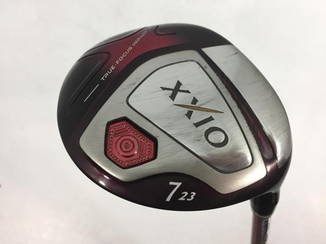 返品OK 【中古ゴルフクラブ】ダンロップ ゼクシオ10 テン (XXIO 10 X) フェアウェイ レディス 2018 (ボルドー) MP1000L 7W