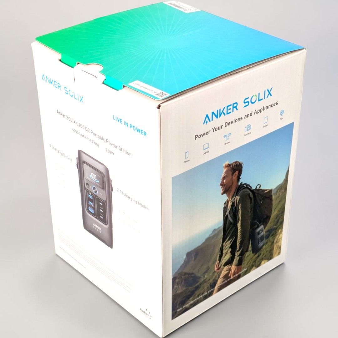 Anker Solix C200 ポータブル電源(192Wh) 未使用保管品 - メルカリ