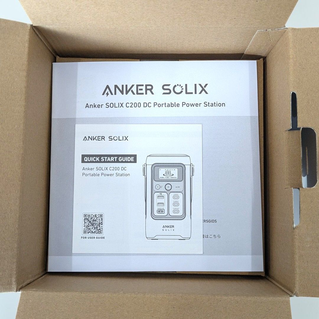 Anker Solix C200 ポータブル電源(192Wh) 未使用保管品 - メルカリ