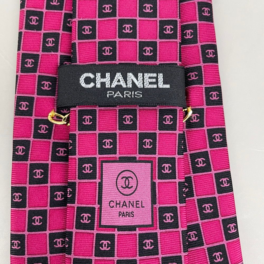 シャネル CHANEL ココマーク ネクタイ - メルカリ