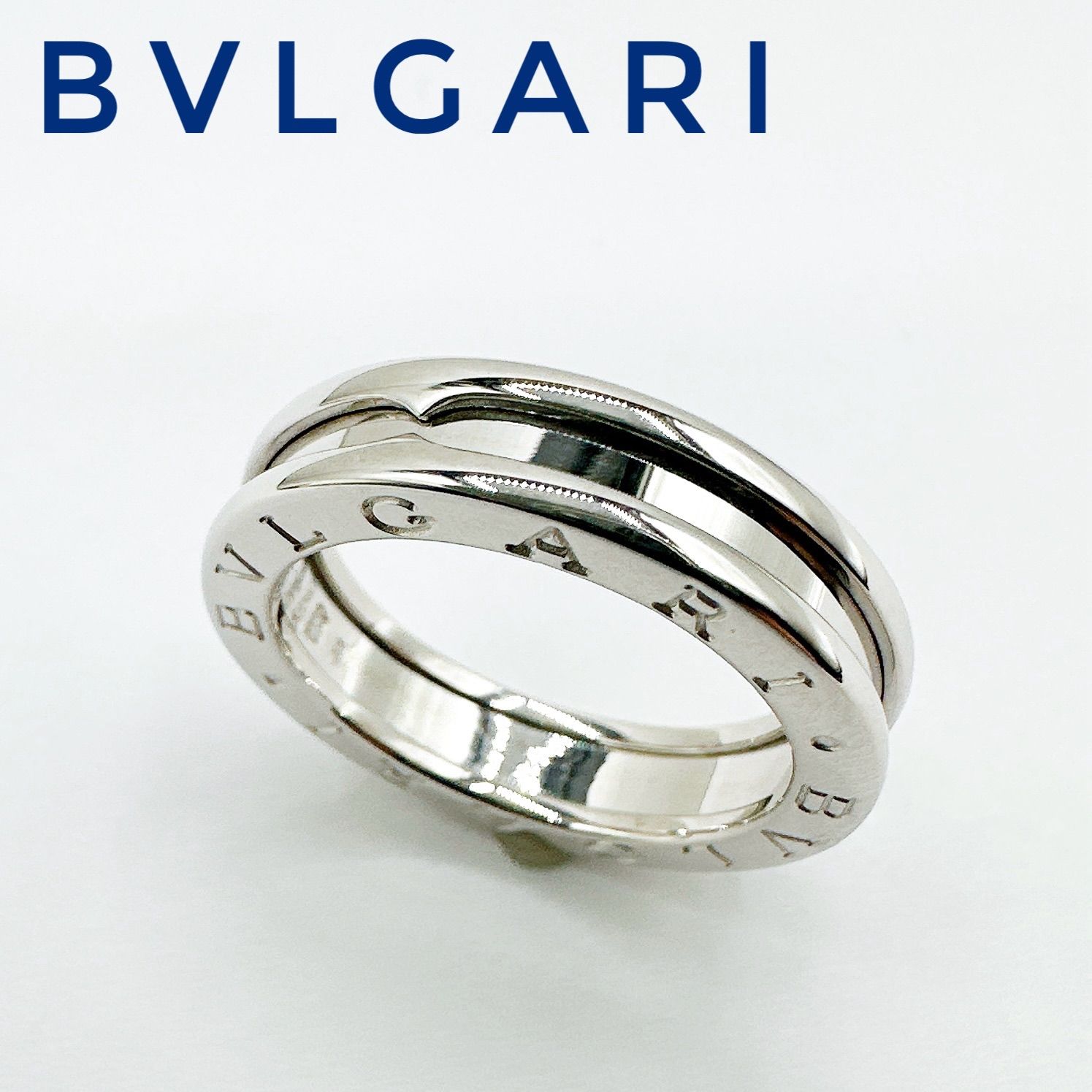 人気?BVLGARI B-zero1 ホワイトゴールド リング 52 約11.5号 Y - メルカリ
