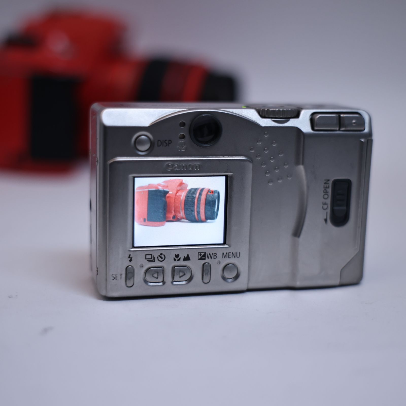 スマホ転送可 デジタルカメラ Canon IXY Digital300 コンデジ CFカード