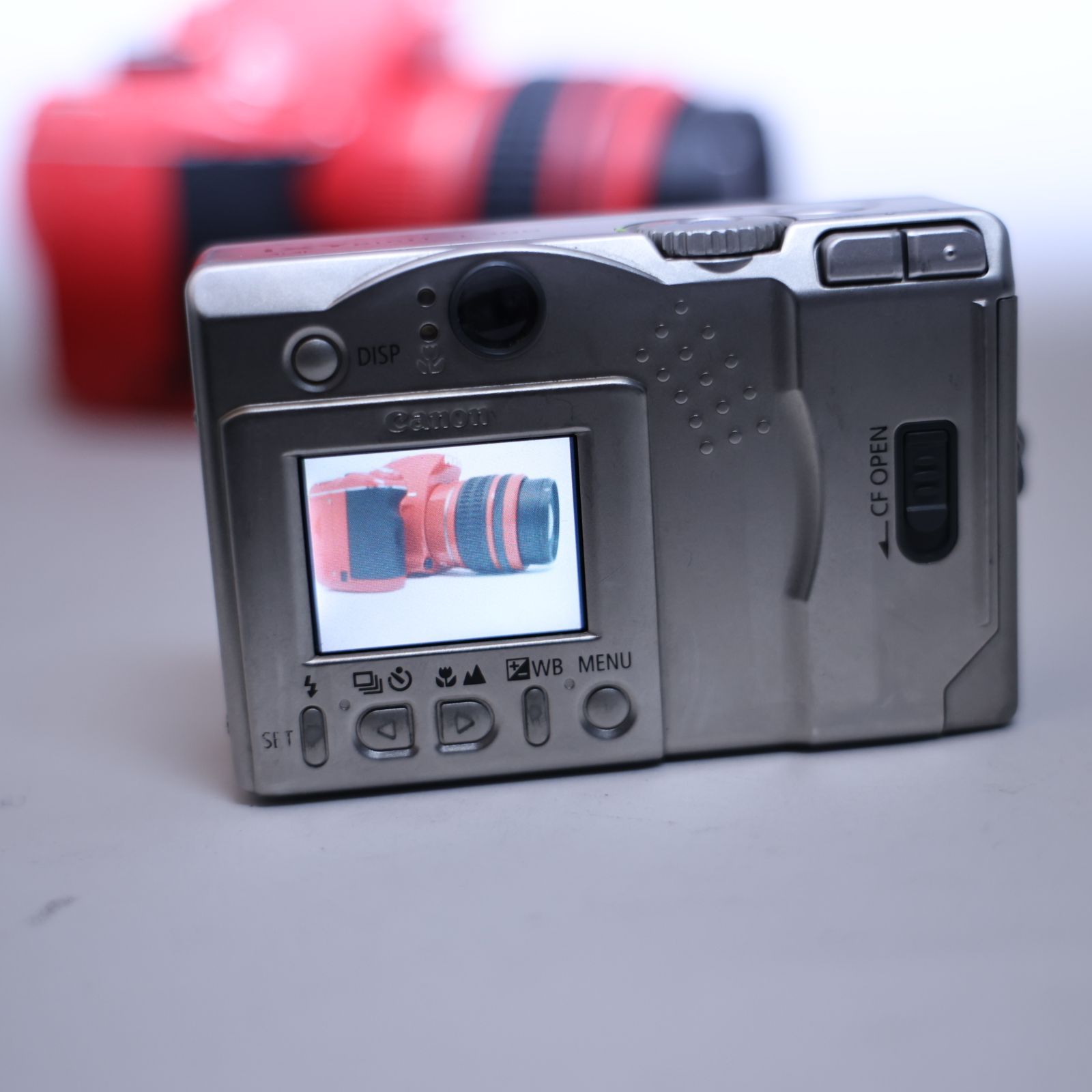 スマホ転送可 デジタルカメラ Canon IXY Digital300 コンデジ CFカード