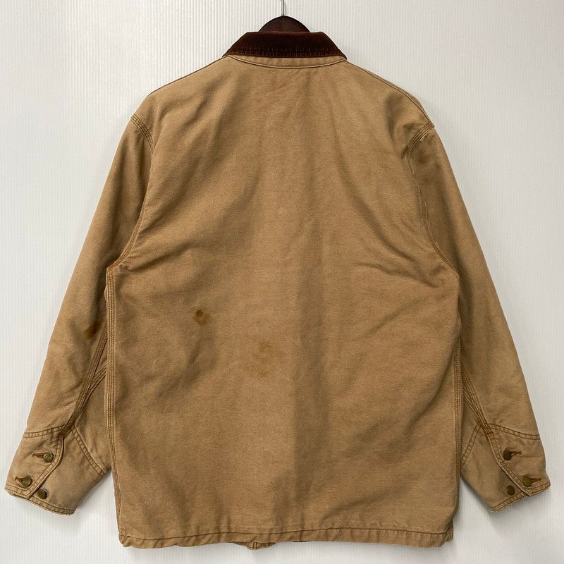 K*h様 80s Lee リー カバーオール ブラウンダック サイズL 中古品】 LEE リー 0414 80S QUILTING LINER CORDUROY COLLAR DUCK