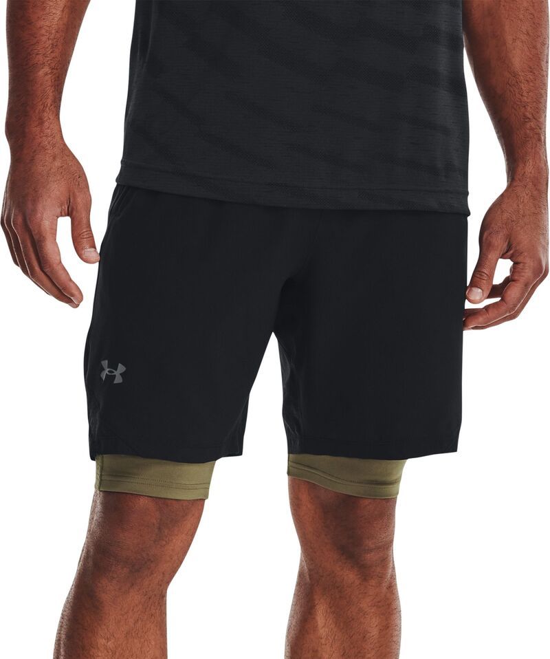 アンダーアーマー メンズ 水着 ハーフパンツ・ショーツ ショートパンツ Under Armour Mens Vanish Woven 8 Shorts BlackPitch Gray ブラック