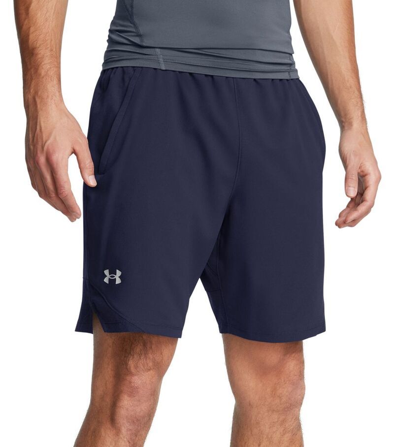 アンダーアーマー メンズ 水着 ハーフパンツ・ショーツ ショートパンツ Under Armour Mens Vanish Woven 8 Shorts Midnight NavyMod Gray グレー