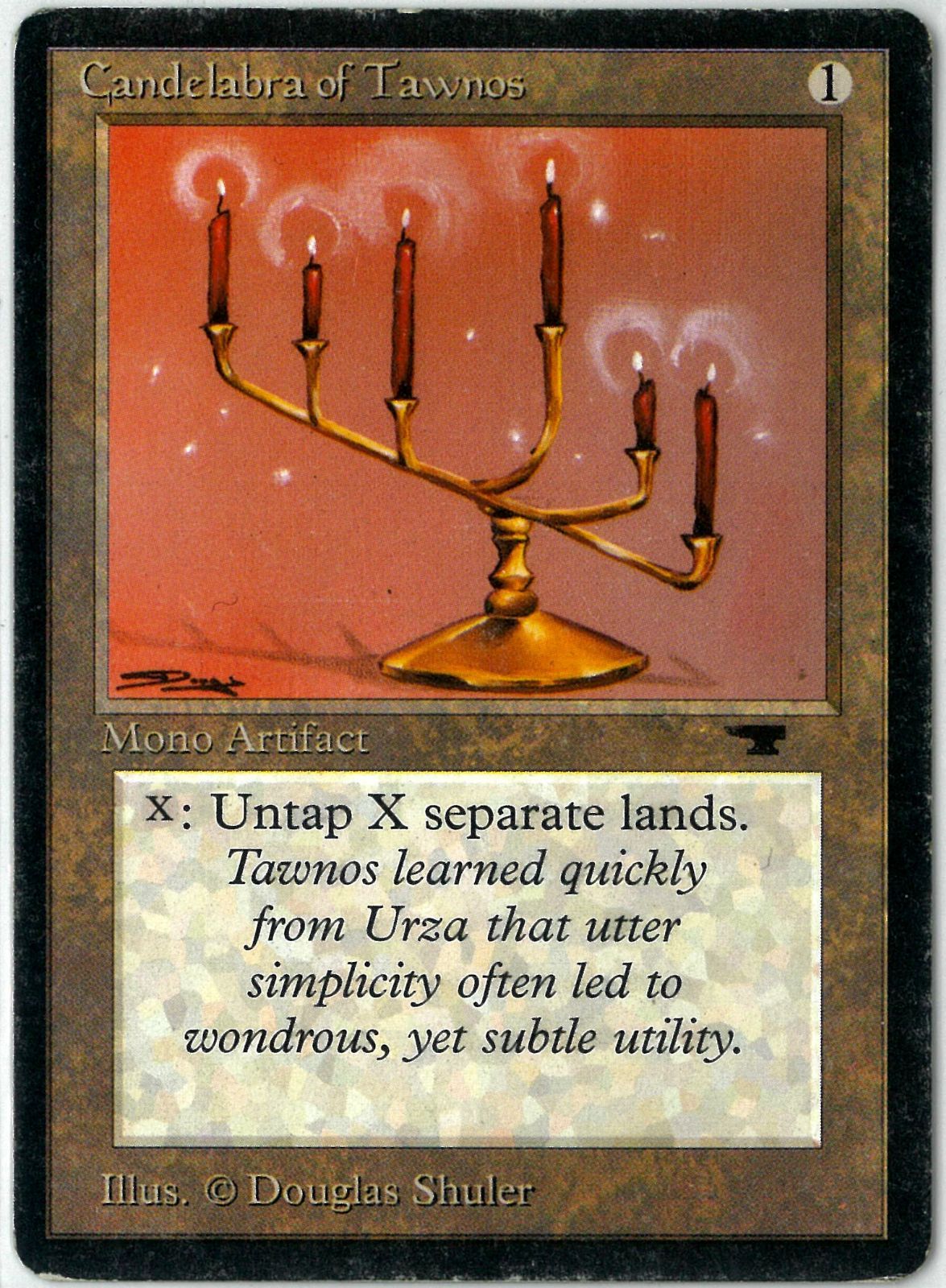 MTG/英語版/Candelabra of Tawnos/アンティキティ/Antiquities/ATQ 43