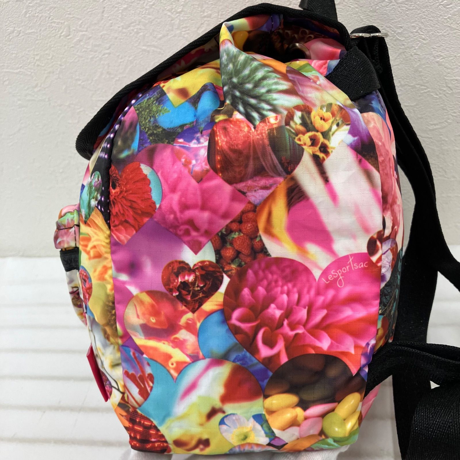 4296 LeSportsac レスポートサック 蜷川実花 コラボ リュックサック