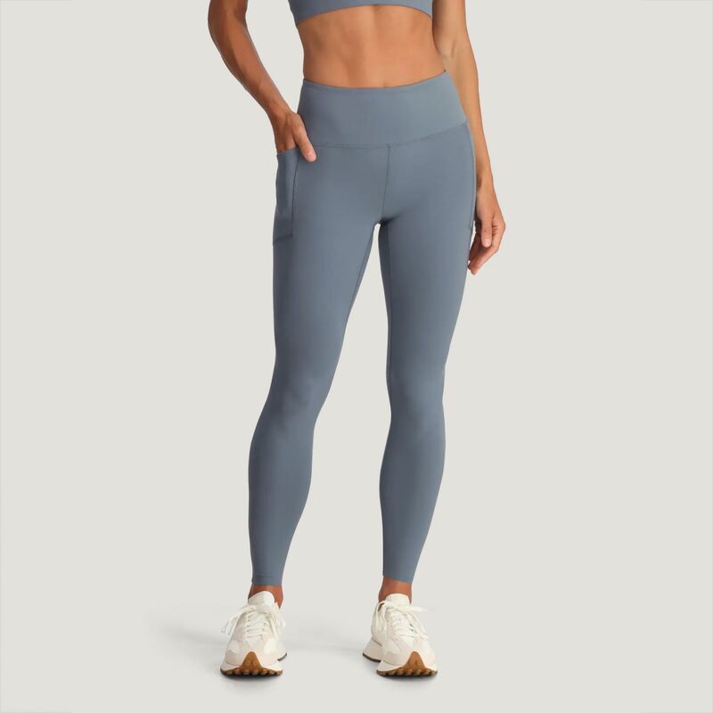 フリー フライ レディース ボトムス レギンス Free Fly Womens All Day Pocket Leggingstormy Sea