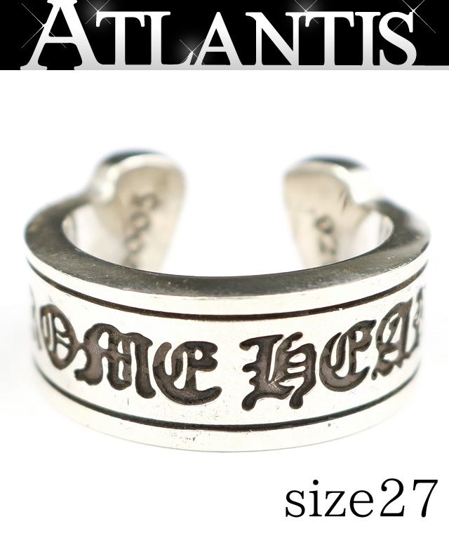 Chrome Hearts スクロールラベルリング　SV925 CHROME HEARTS 新宿店 クロムハーツ ラージ スクロールラベル リング