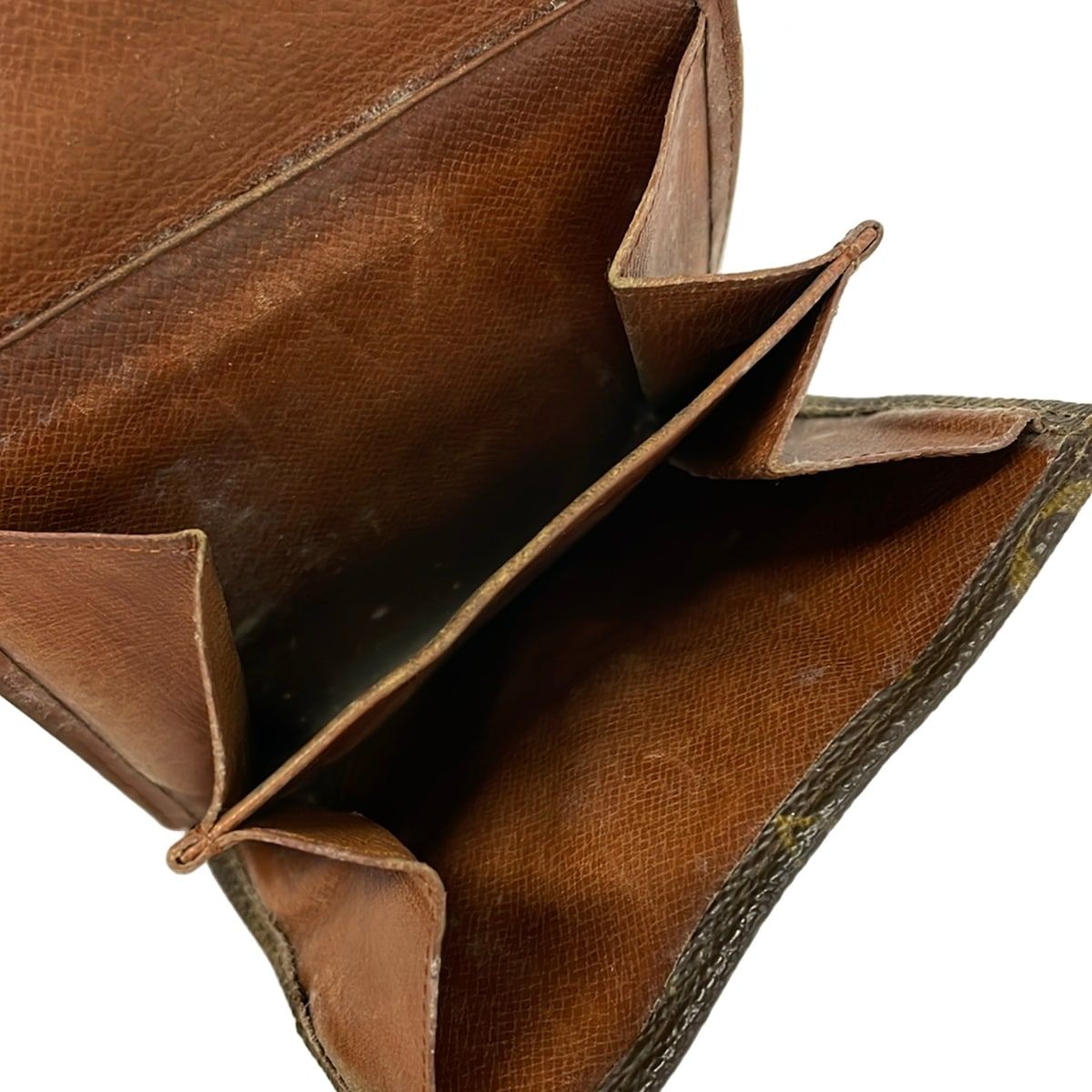 LOUIS VUITTON(ルイヴィトン) Wホック財布 モノグラム ポルトモネビエ