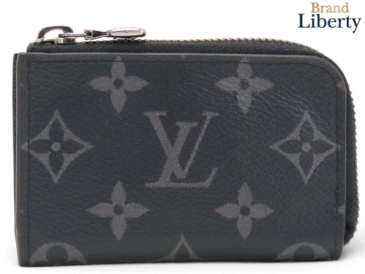 超美品】ルイヴィトン LOUIS VUITTON モノグラムエクリプス ポルトモネ