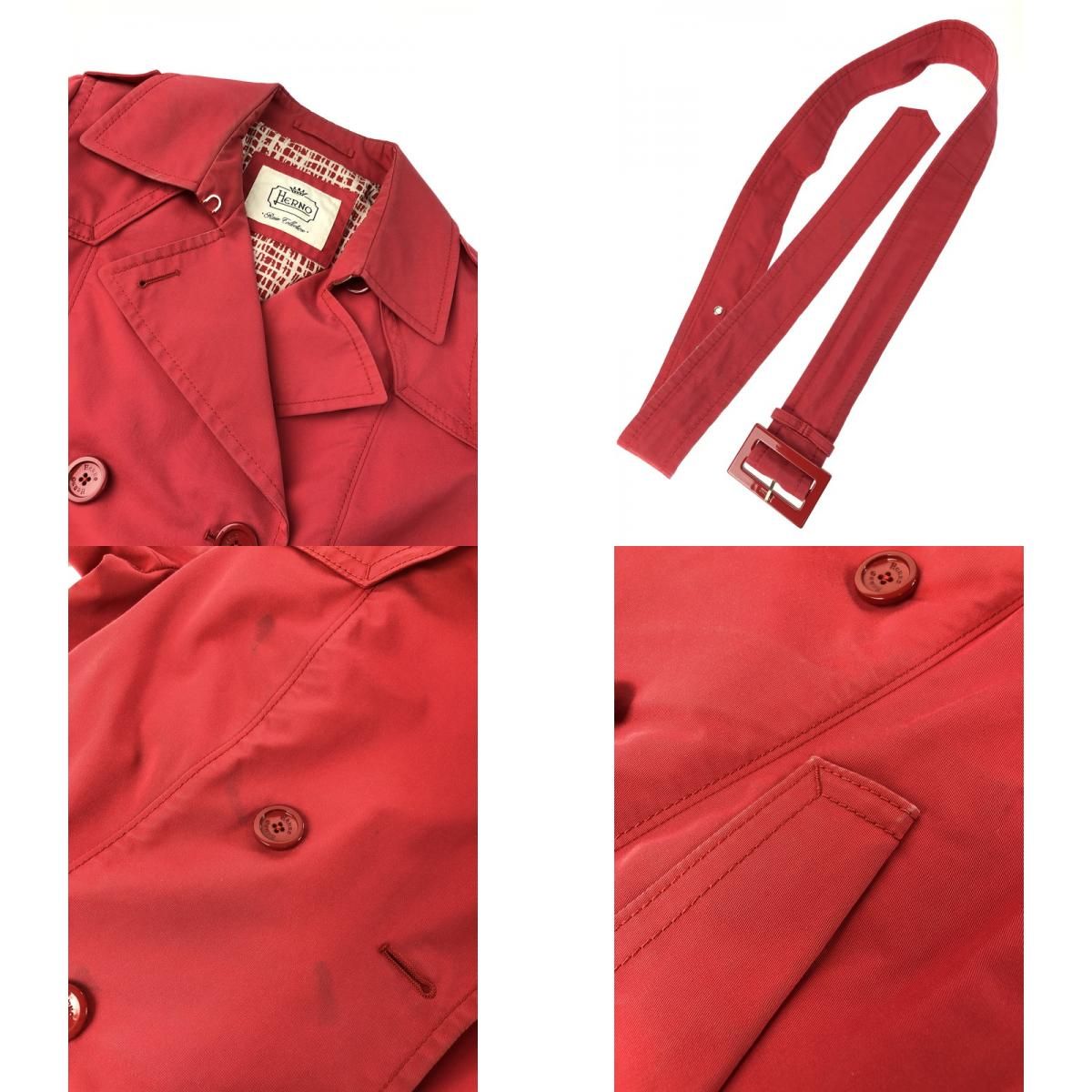 中古】【レディース】Herno ヘルノ RAIN COLLECTION TRENCH COAT 