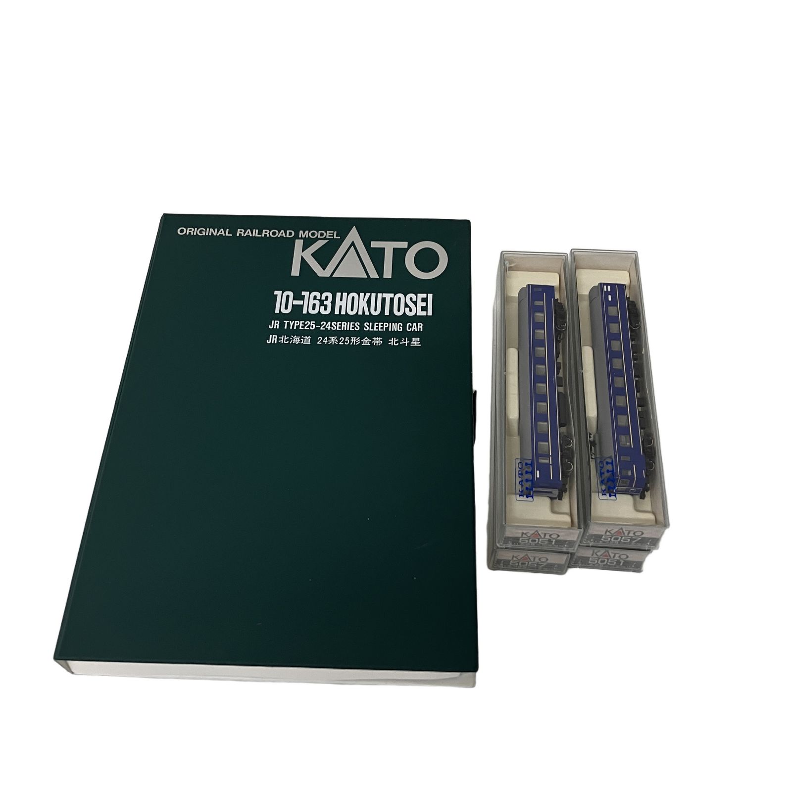 KATO 10-163 JR北海道 24系25形金帯 北斗星 7両 + 増結用車両4両 計11