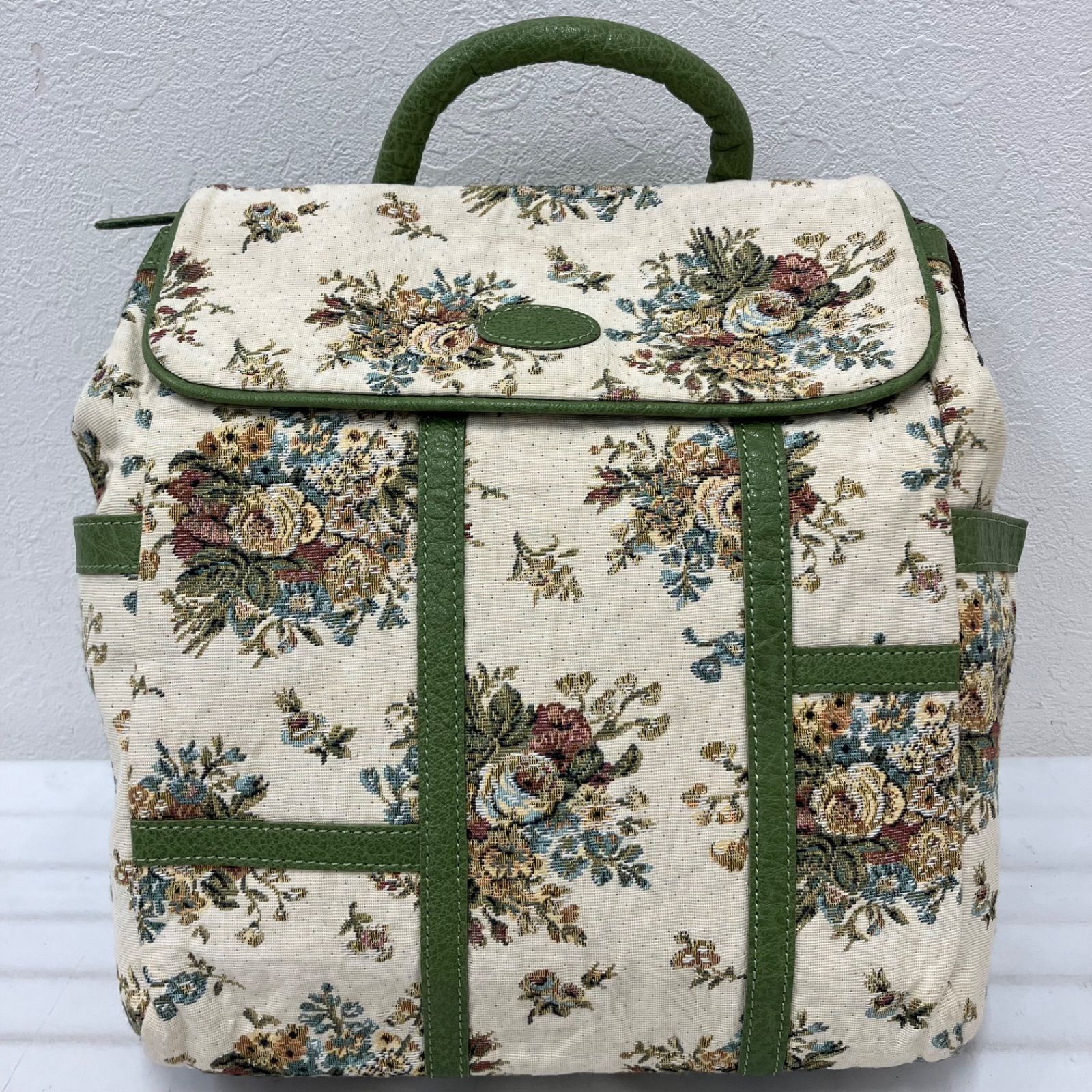 【美品】 IBIZA イビザ ショルダーバッグ リュック 3way ゴブラン織り 4415 美品 IBIZA イビザ イビサ リュックサック リュック バックパック