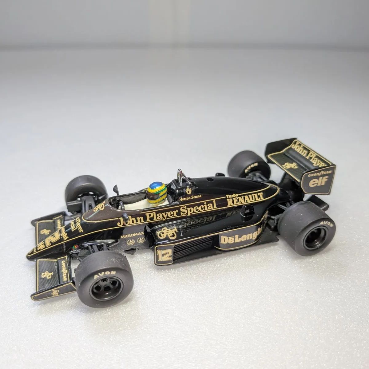 1/43 ミニチャンプス ロータス98T ブルーノ・セナ 記念ラップ 2004年