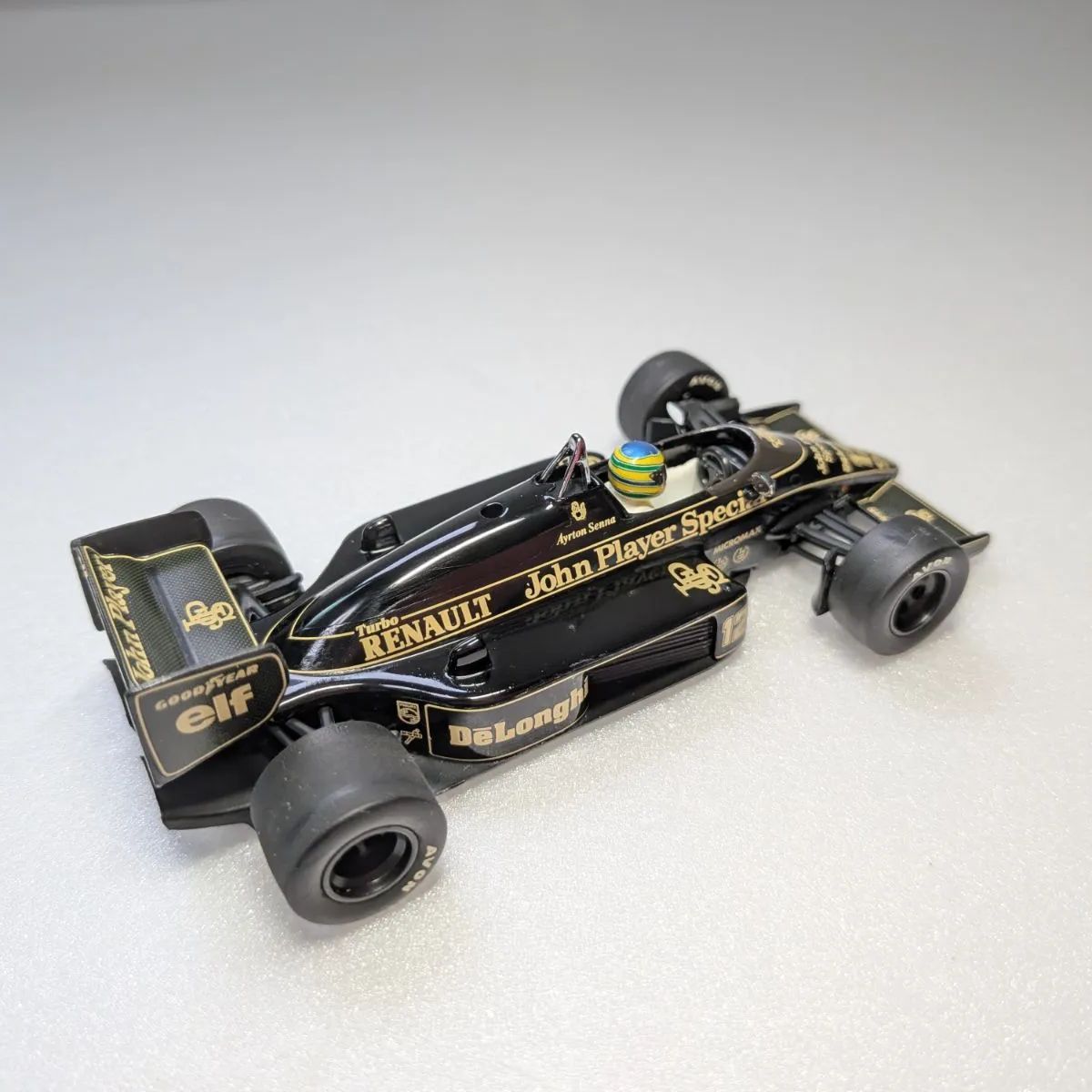 1/43 ミニチャンプス ロータス98T ブルーノ・セナ 記念ラップ 2004年