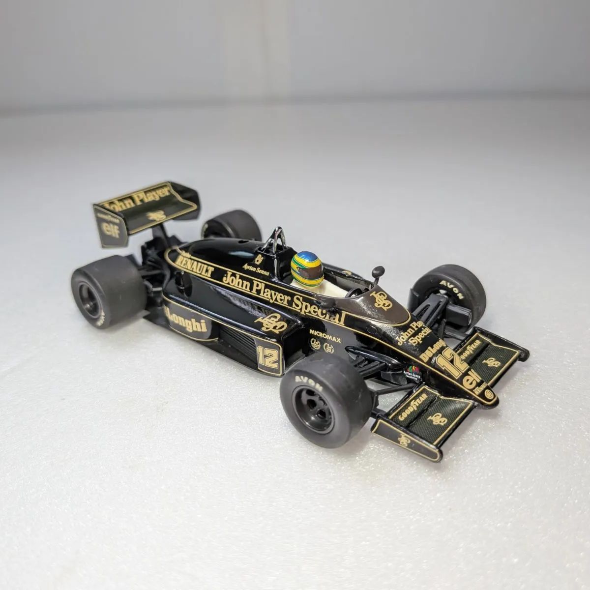 1/43 ミニチャンプス ロータス98T ブルーノ・セナ 記念ラップ 2004年