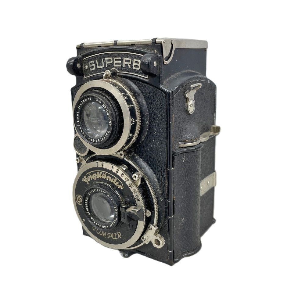 フォクトレンダー Voigtlander SUPERB 二眼カメラ ドイツ・フォクトレンダー社 Voigtlander 二眼レフカメラ Superb