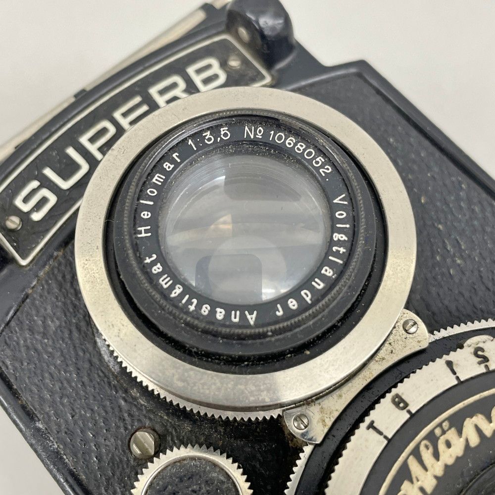 ドイツ・フォクトレンダー社 Voigtlander 二眼レフカメラ Superb