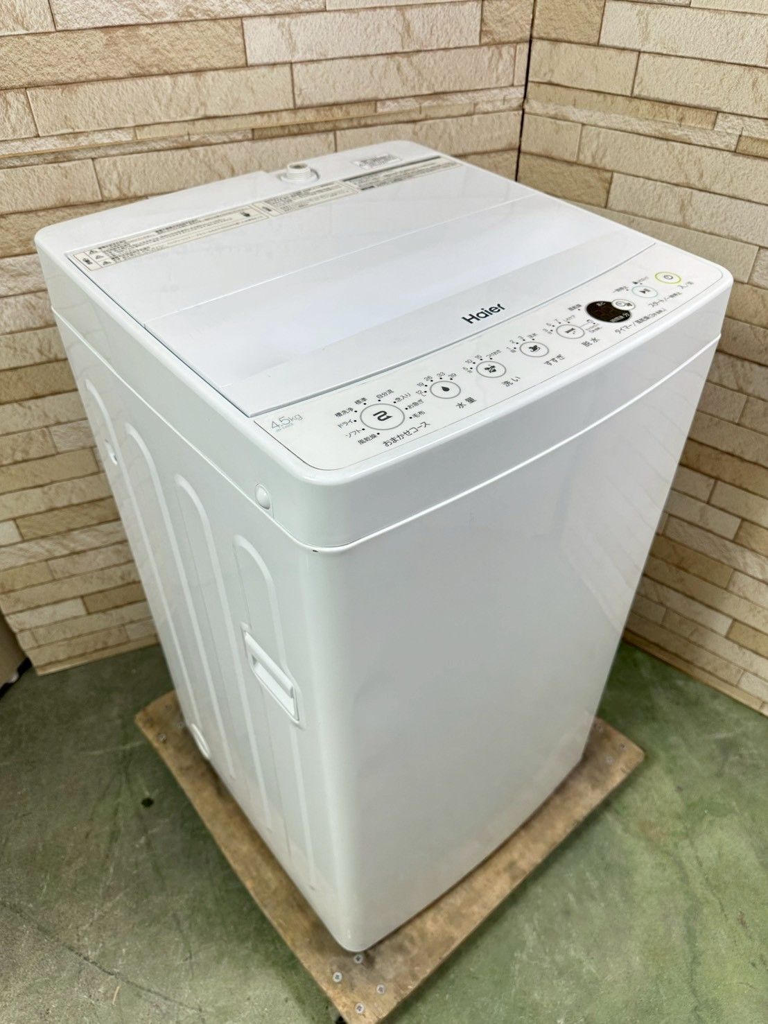 大阪配送設置無料☆3か月保障付き☆洗濯機☆ハイアール☆4.5kg☆2021年 