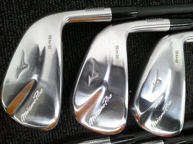 中古 アイアンセット ミズノ Mizuno Pro 245/TRAVIL 85/S/30[0198