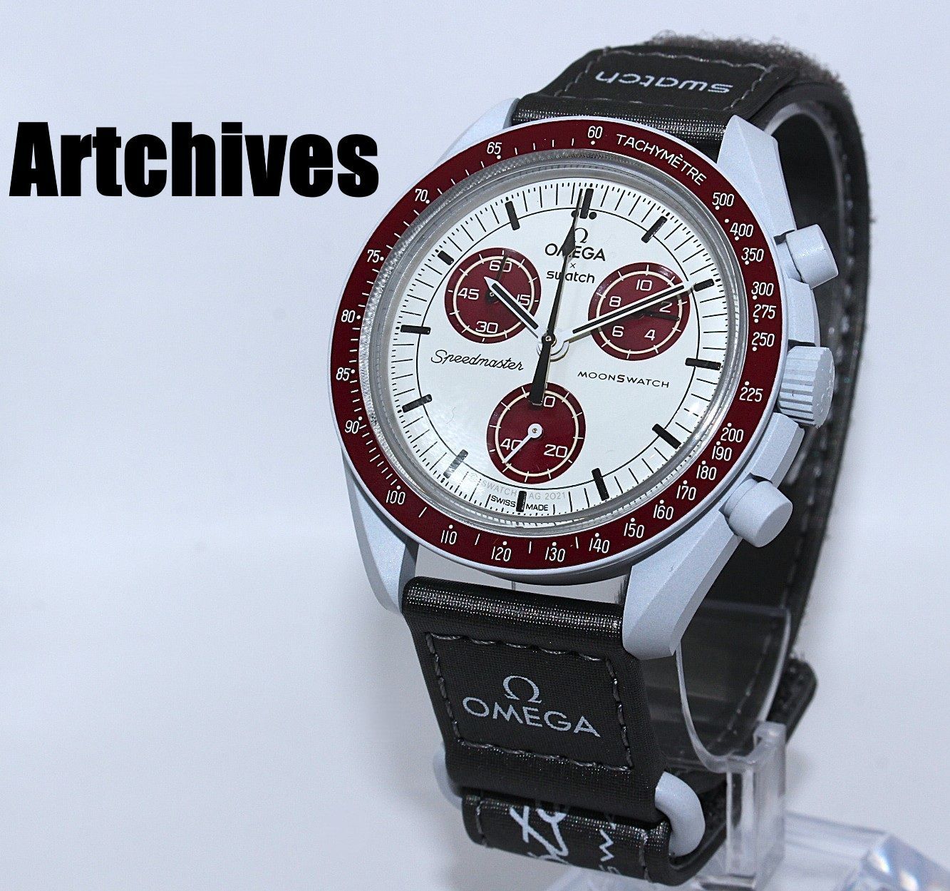 VRW-1895』☆時計☆OMEGA ×SWATCH☆SO33M101☆MISSION TO PLUTO☆GR 