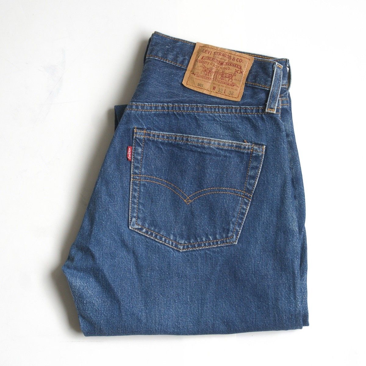 バレンシア製】 LEVI'S 【 501XX ビッグE デニムパンツ 】32×36
