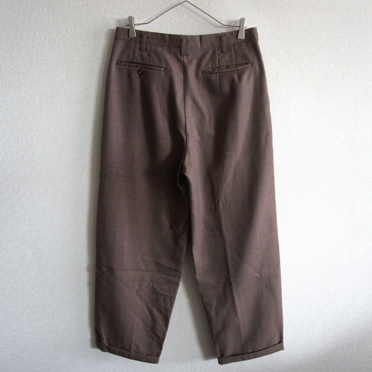 90s- Y's formenスラックス MICHELLEGUNELEPHANT 90S/アーカイブ】Y's for men【ワイド スラックスパンツ】L 90年代