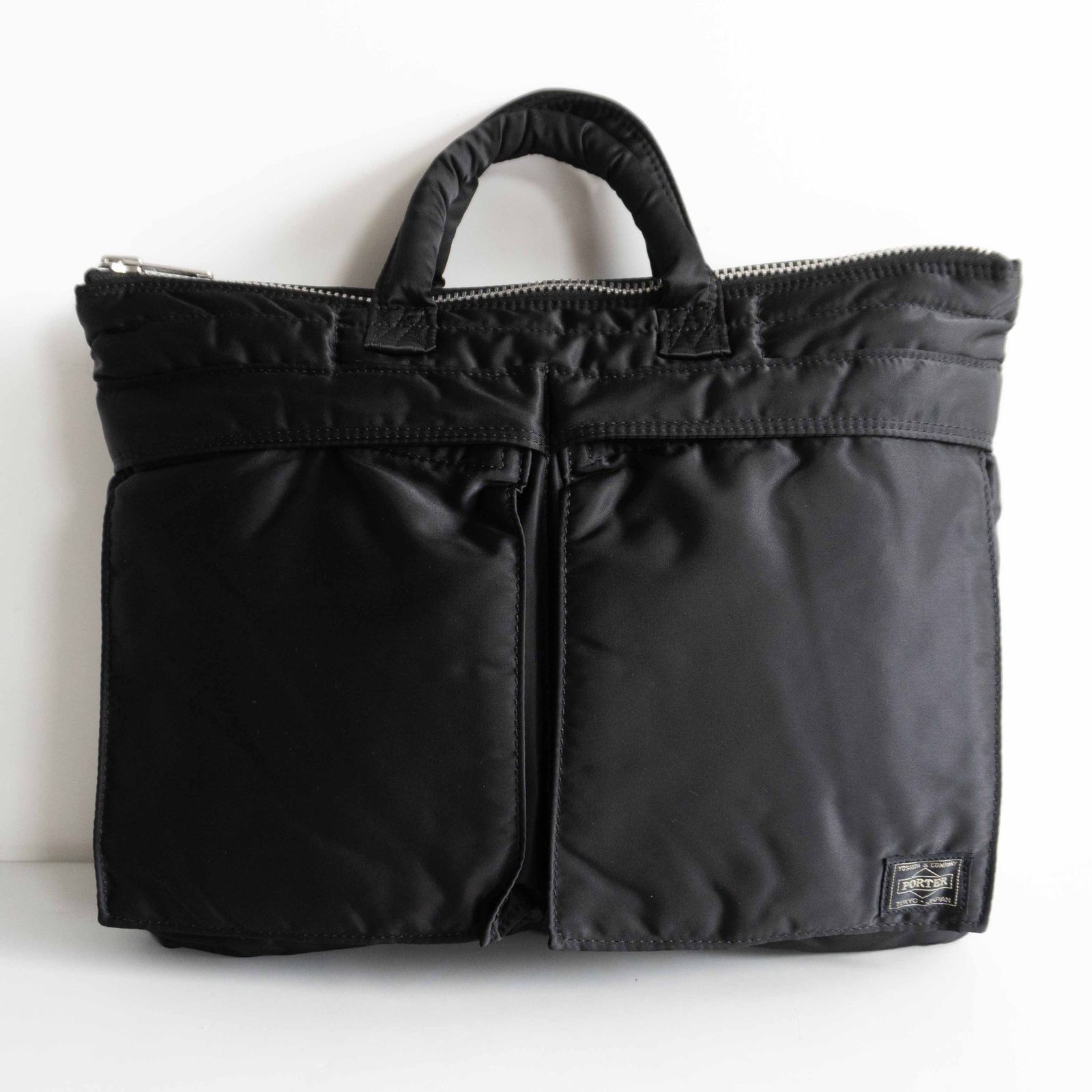美品】PORTER 【ショート ヘルメットバッグ】ポーター ショルダー