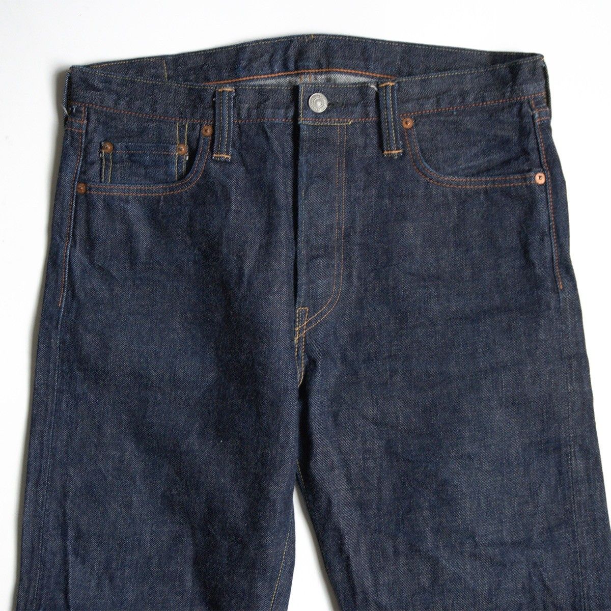 美品/濃紺】 FULLCOUNT【1108 デニムパンツ】32×34 フルカウント