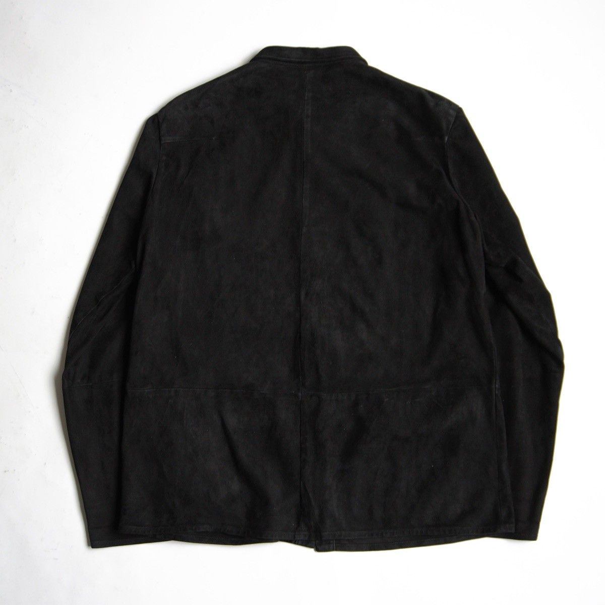 希少】bergfabel【LEATHER WORKER SHIRTS】50 スウェード レザー