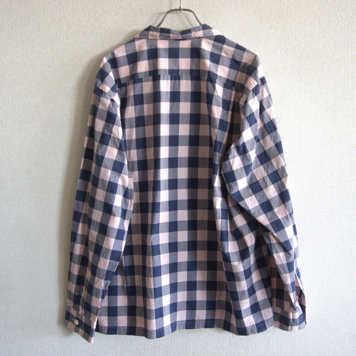 名作アーカイブ コムデギャルソンオム AD2001 オープンカラーシャツ 00s/アーカイブ】COMME des GARCONS HOMME【オープンカラー シャツ