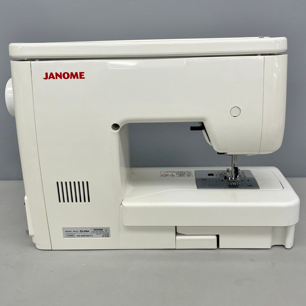 JANOME ジャノメ コンピューターミシン エクール EQULE CP485 MODEL843