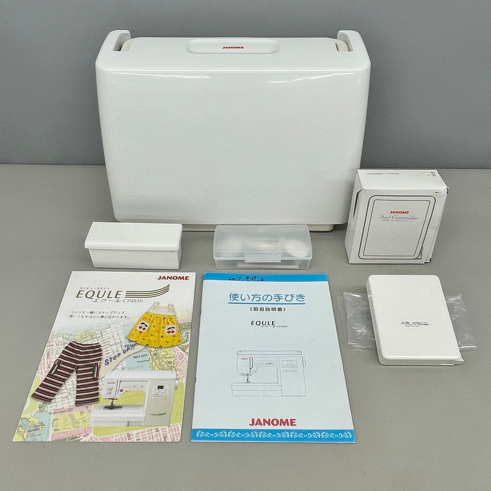 JANOME ジャノメ コンピューターミシン エクール EQULE CP485 MODEL843
