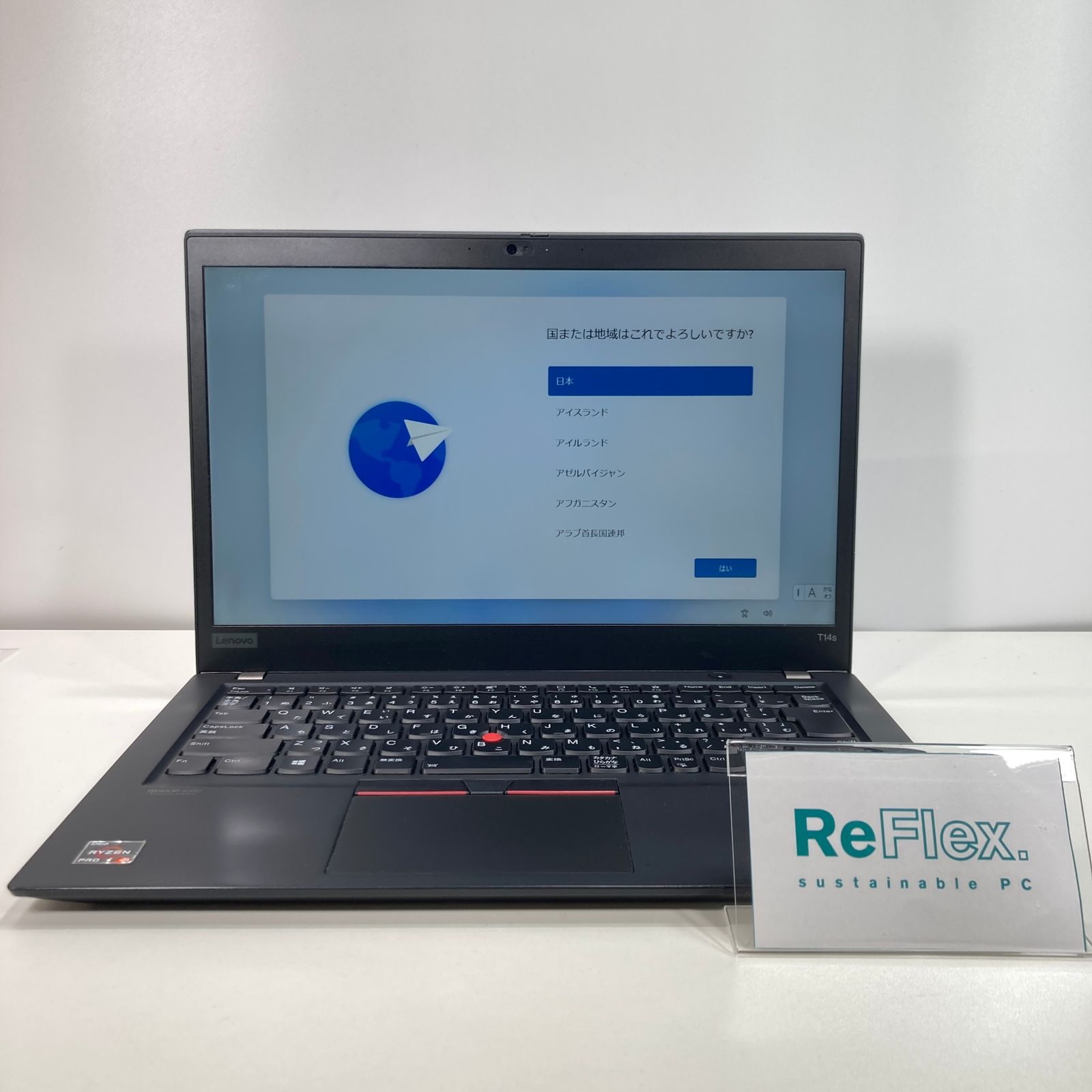 7日間保証・中古】Lenovo ThinkPad T14s Gen 1/Ryzen 5 Pro 4650U (2.1