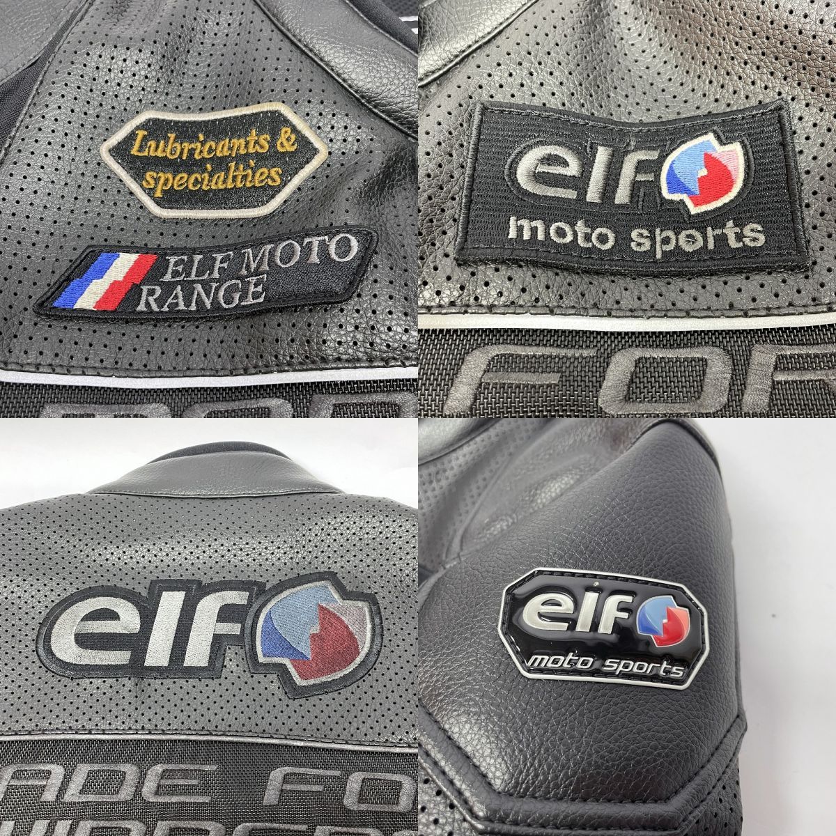 elf エルフ ライダースジャケット バイクジャケット アウター LLサイズ