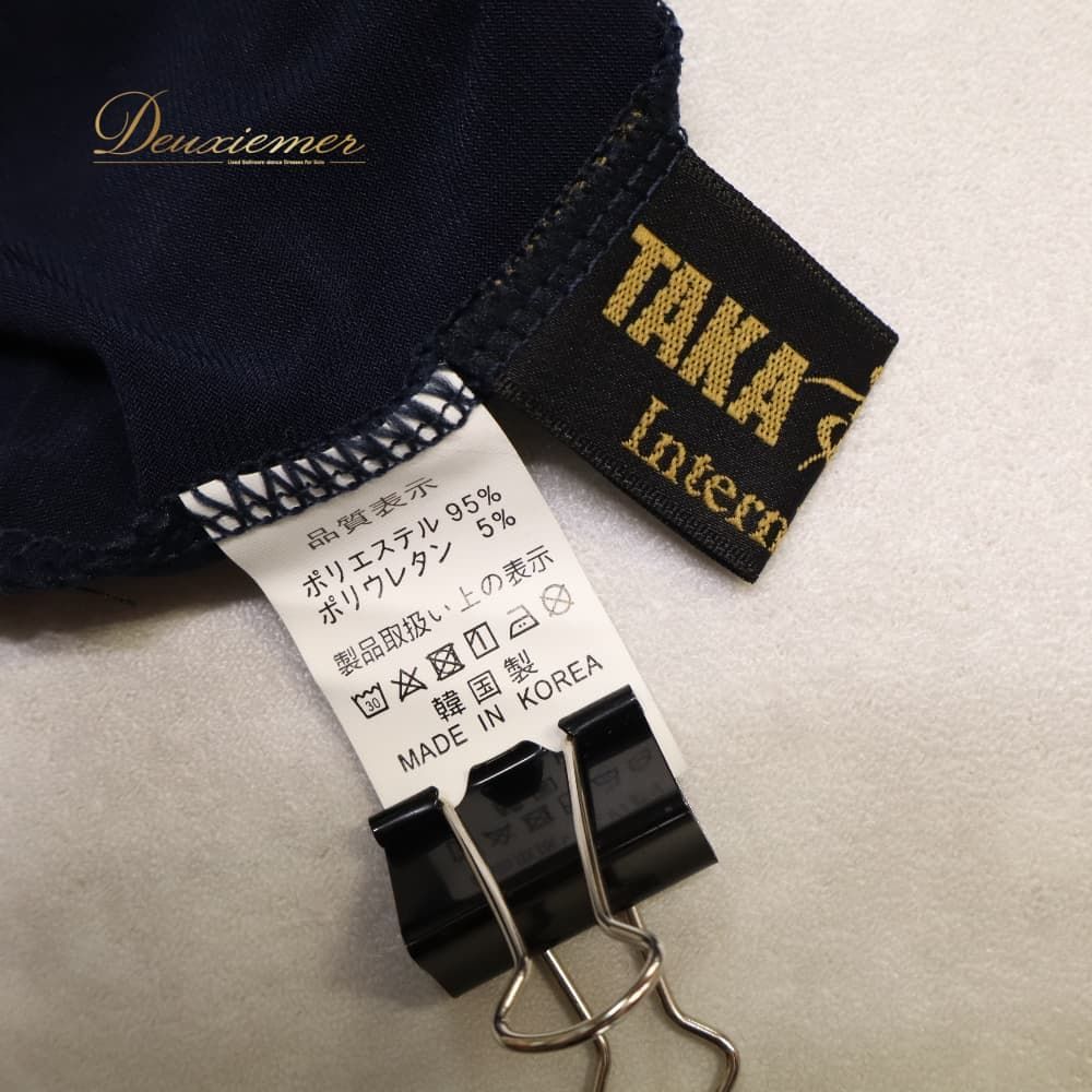 社交ダンス 衣装 TAKA DANCE タカダンス トップス カットソー ブラウス