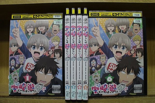 DVD 宇崎ちゃんは遊びたい!ω だぶる 全6巻 レンタル落ち ケース無し