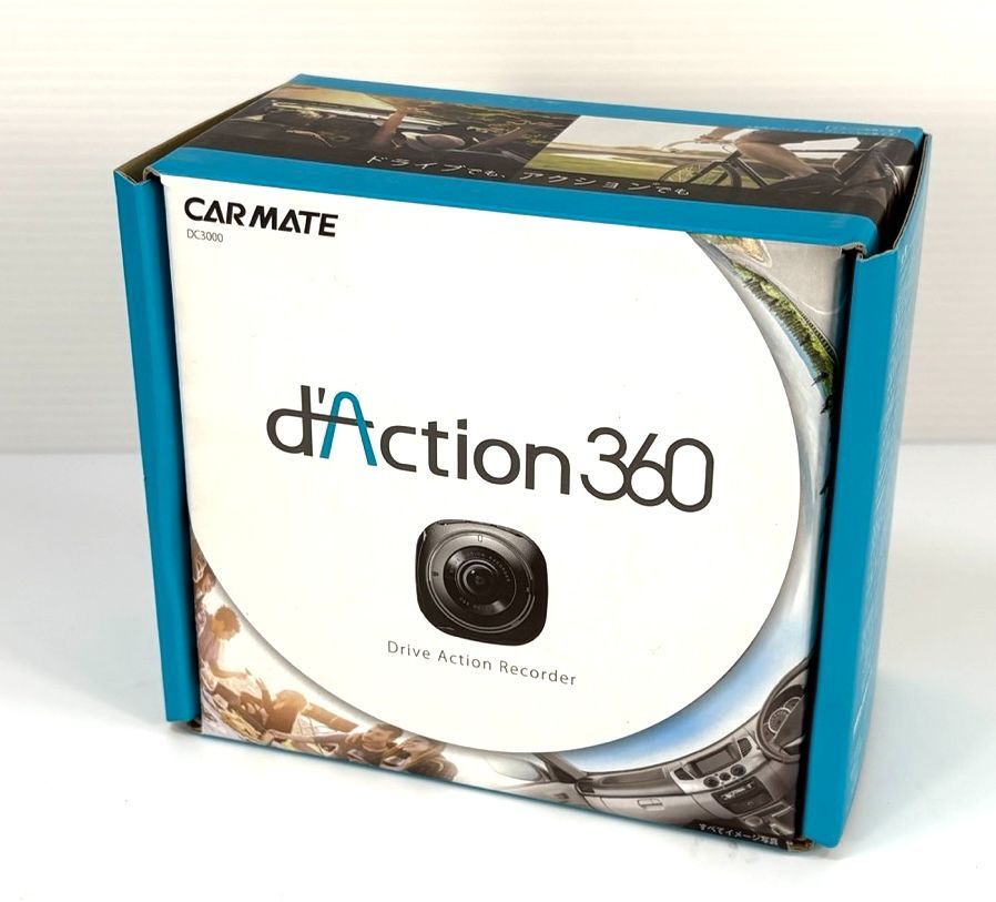 【未使用品】カーメイト d'Action 360 車載カメラ DC3000