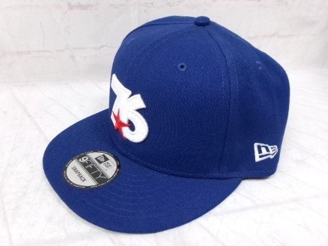中古】WHIZ LIMITED×NEW ERA NEW ERA ﾆｭｰｴﾗ 76 CAP ﾌﾞﾙｰ 991917395 