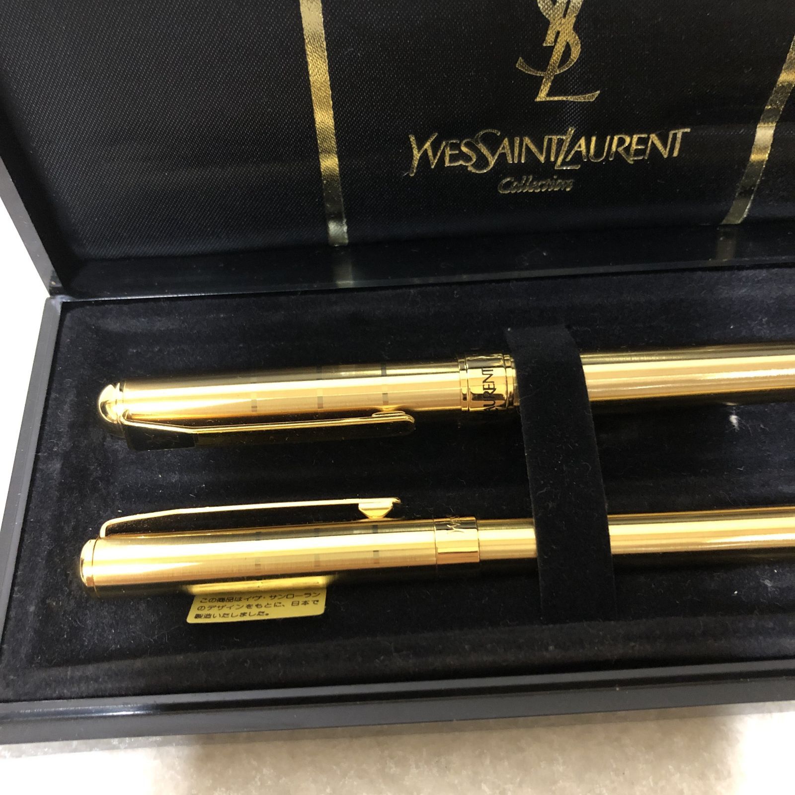 D388 Yves Saint Laurent イヴサンローラン 万年筆 ボールペン