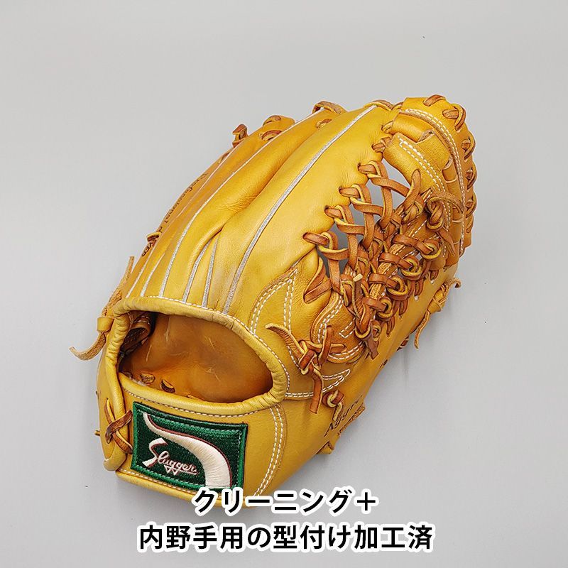 軟式　グローブ クリーニング済み 】 スラッガー 軟式グローブ / 内野手用 型付け済み