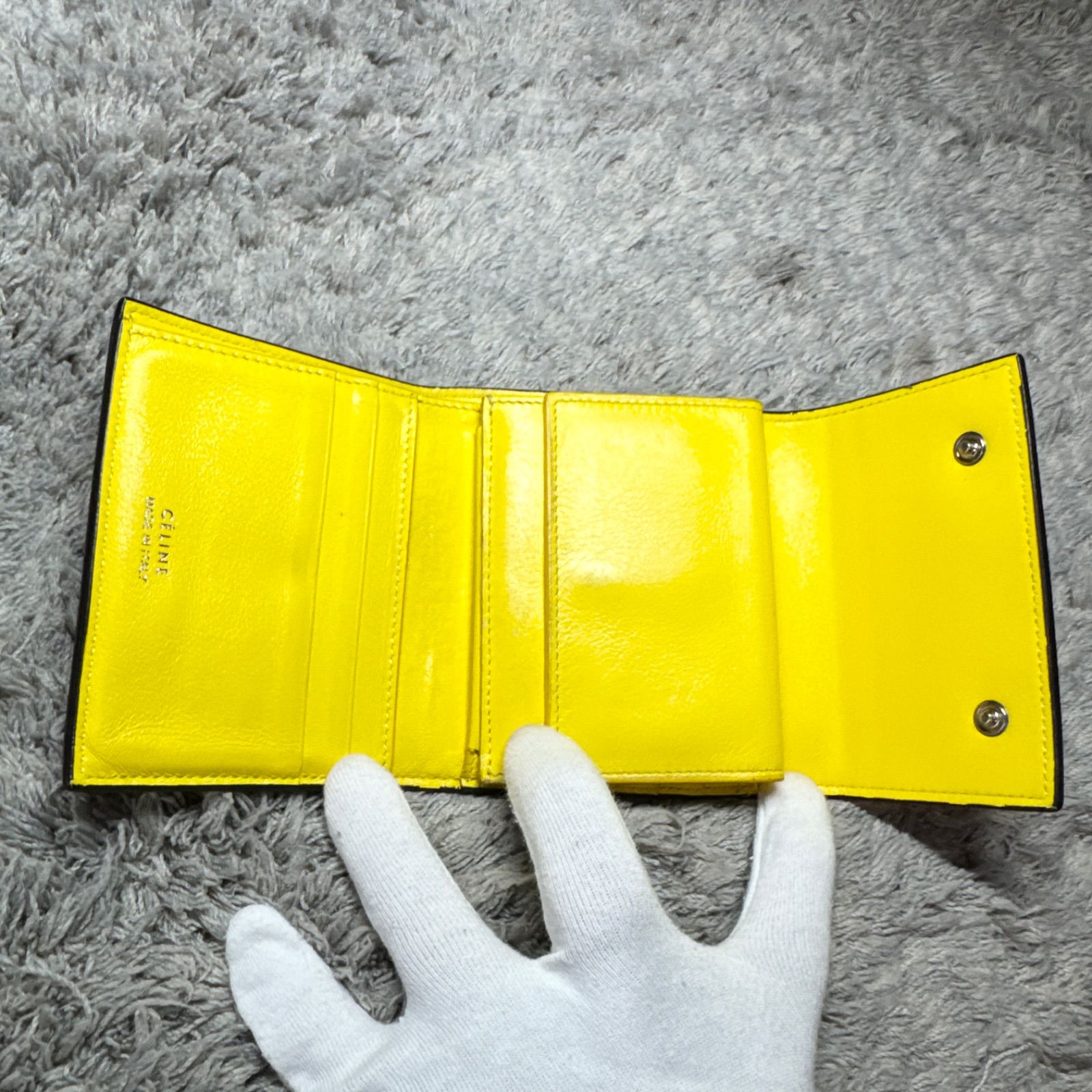 CELINE セリーヌ 三つ折り財布 スモール トリフォールドウォレット