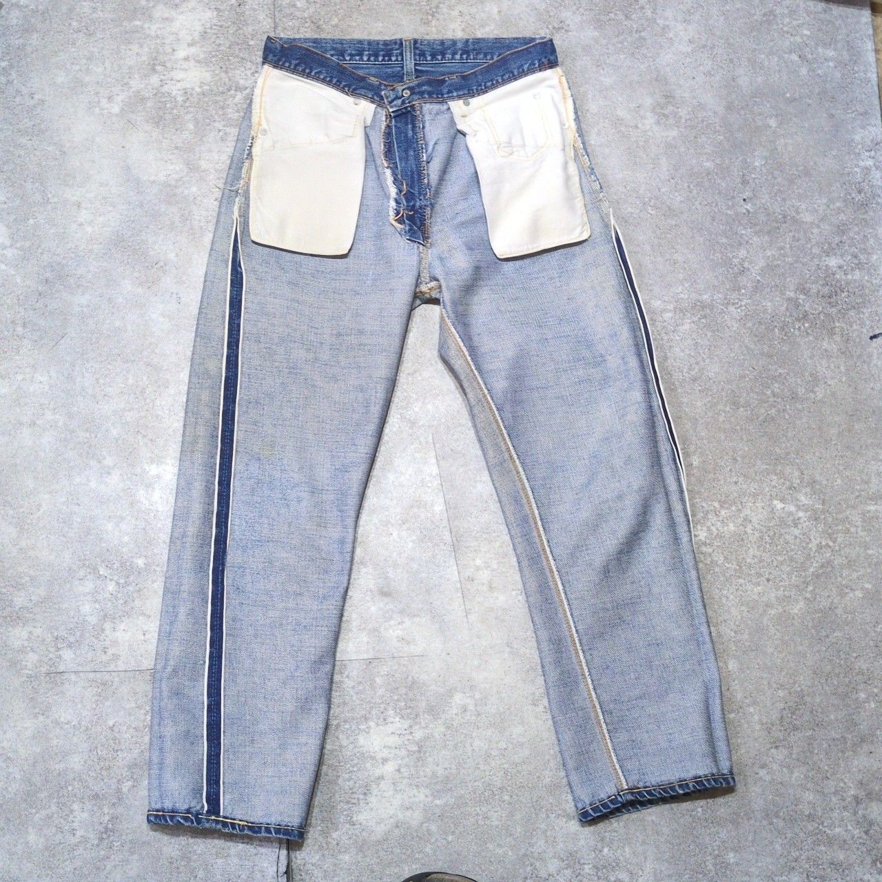 LEVI'S リーバイス 60's 70's 505 SCOVILL BIG-E W30程 不均等V